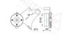 PEUGE 0000128135 Tensioner Pulley, v-ribbed belt